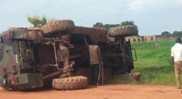 Soldier dies in armoured car accident at Zebilla