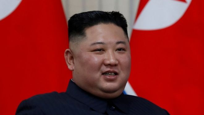 North Korea's leader Kim Jong-un has complained about South Korea's 