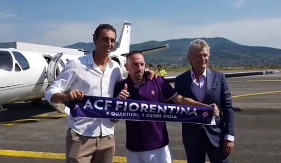 Fiorentina sign Bayern Munich legend Franck Ribery