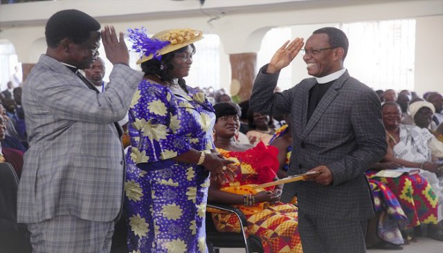 Apostle Patrick Kingsley Ennin and wife