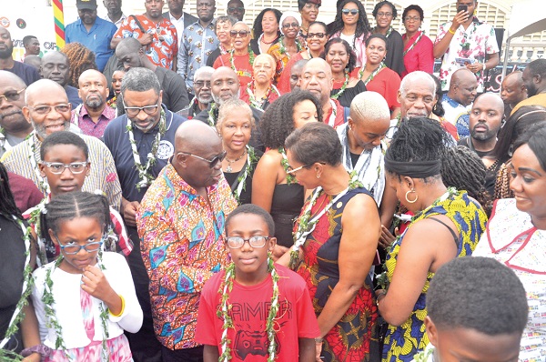 Ghana marks 'Year of Return' at James Town