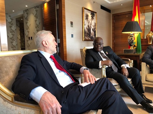 Jeremy Corbyn & Akufo-Addo