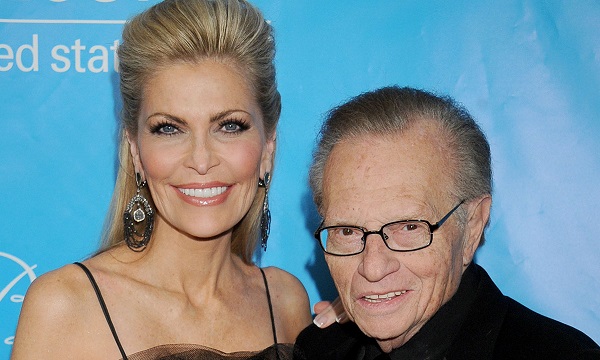 Larry King with wife Shawn King