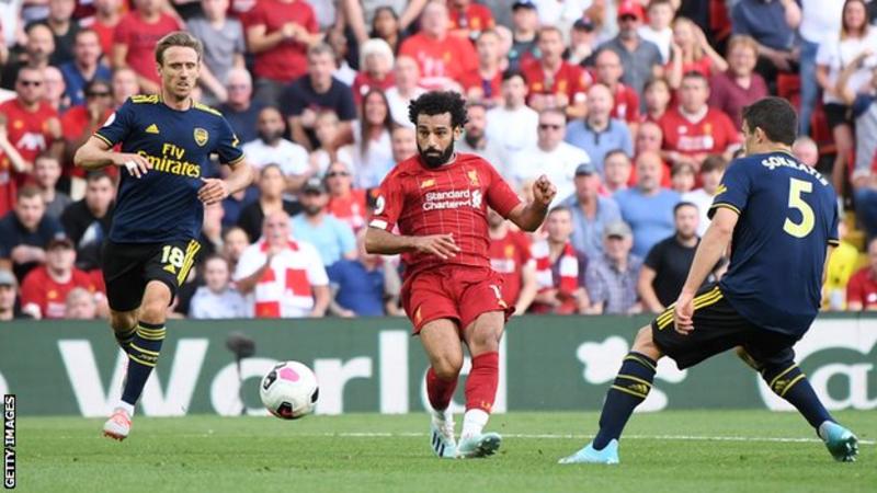 Mohamed Salah has now scored three times this season for Liverpool in the Premier League