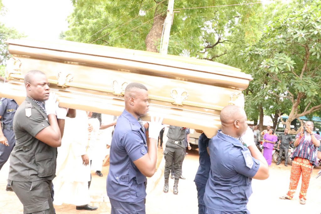 Murdered Policewoman finally laid to rest in Tamale 
