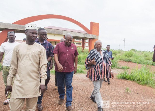 Mahama tours the Savannah Region