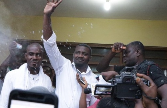 John Dumelo won the Ayawaso West Wuogon slot