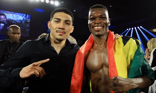 Lopez(left) Commey(right)