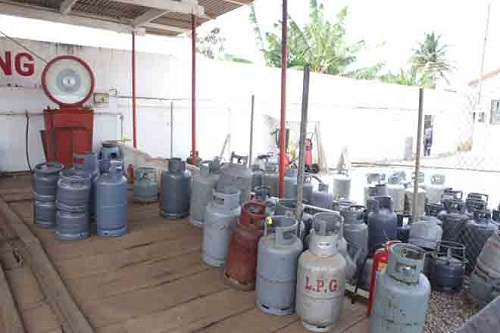 LPG cylinders 