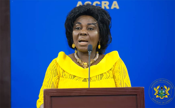 Minister for Sanitation and Water Resources Cecilia Dapaah