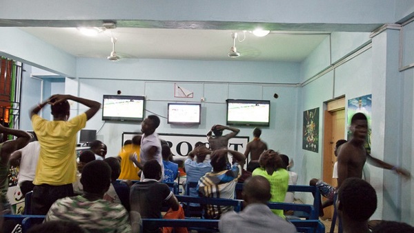 Youth at betting centre