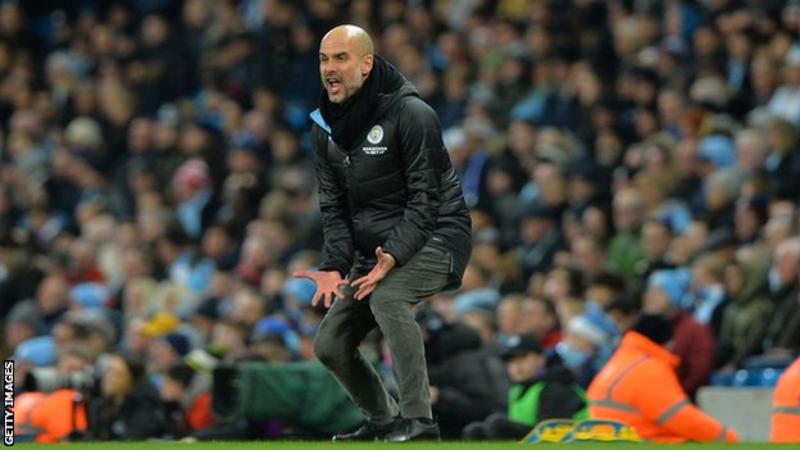 Pep Guardiola has led Manchester City to two Premier League titles