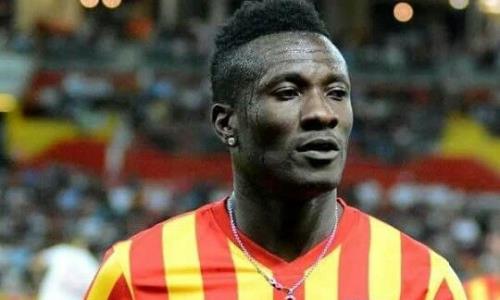 Asamoah Gyan out for 2 weeks