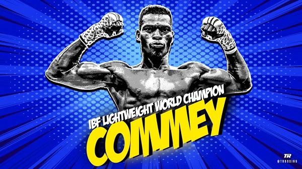 VIDEO: Commey knocks out Chaniev to win IBF world lightweight title