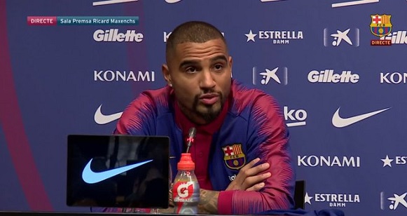 Barcelona star KP Boateng says football improved his intelligence
