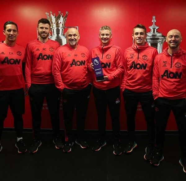 Ole Gunnar Solskjaer named Premier League manager of the month as he becomes first Manchester United boss to win award since Sir Alex Ferguson