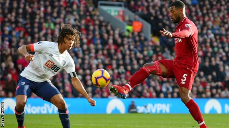 EPL: Liverpool go top after win over Bournemouth
