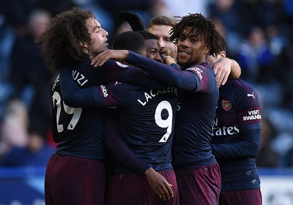 EPL: Arsenal Stun Huddersfield to keep top four hopes alive