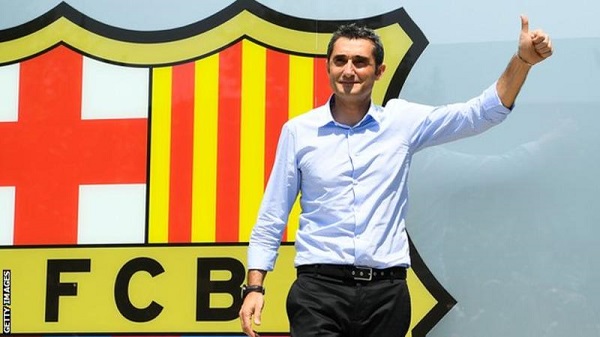 Barcelona manager Ernesto Valverde signs one-year contract extension