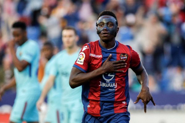 Emmanuel Boateng bids Levante UD teammates farewell