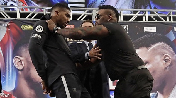  Furious Anthony Joshua promises to KO rival during heated press conference 