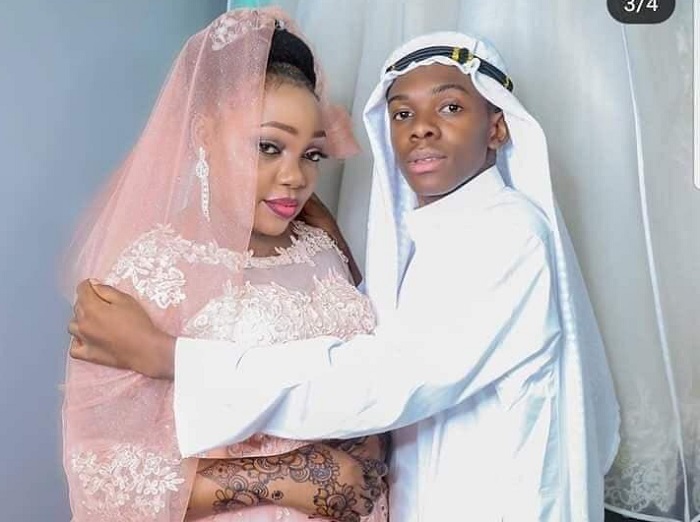 19yr old boy marries his 39yr girlfriend