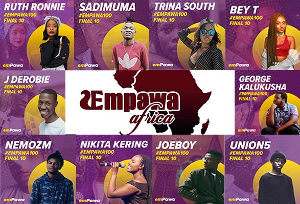 Mr Eazi's #empawa100 final ten artistes