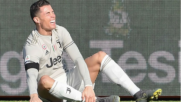 Concern for Juventus as Ronaldo set for tests on injured ankle