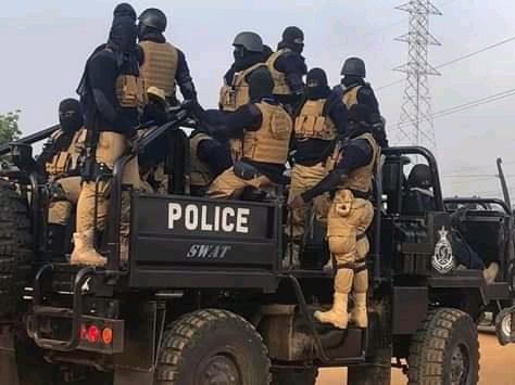 Masked men at Ayawaso