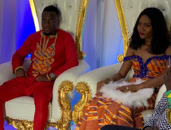 PHOTOS: Black Stars meet Black Queens as David Accam ties knot with Florence Dadson