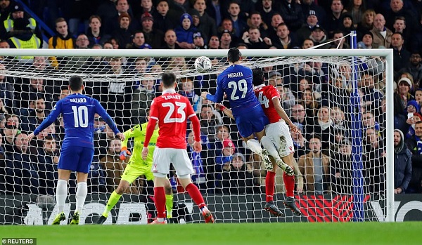 Ghanaians Abroad: Arvin Appiah watched from the bench as Chelsea ditched Nottingham Forest 2-0 in FA Cup