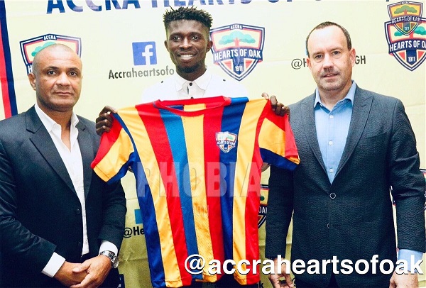 Transfer: Hearts Of Oak sign ex-Sharks ace Charles McCarthy