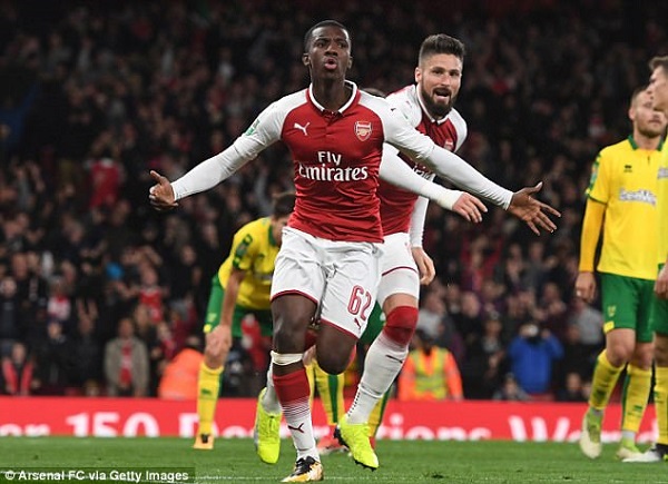 REPORTS: Arsenal' Eddie Nketiah has turned down opportunity to play for Ghana