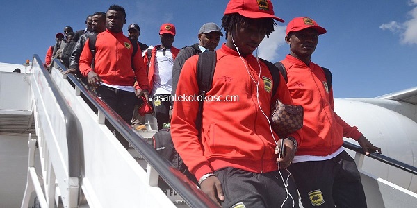 Asante Kotoko fly to Togo En route to Cameroon on Friday
