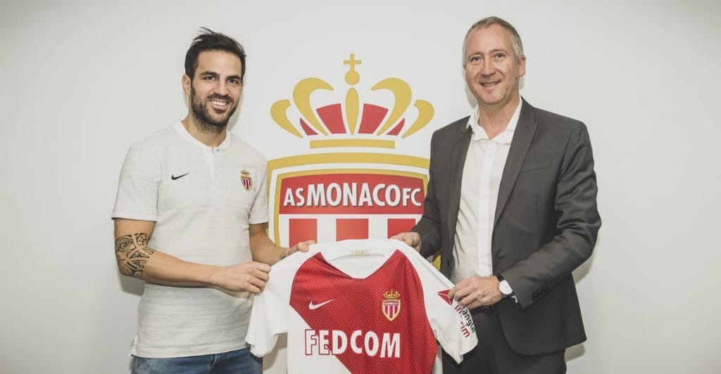 TRANSFER: Cesc Fabregas completes move from Chelsea to Monaco