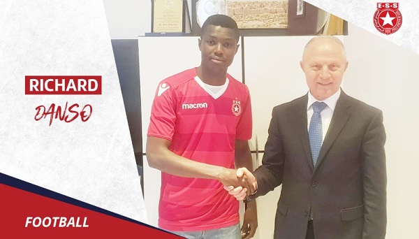 Tunisia Club Etoile du Sahel sign Richard Danso