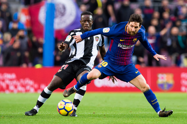 Emmanuel Boateng, Raphael Dwamena featured as Barcelona beat Levante