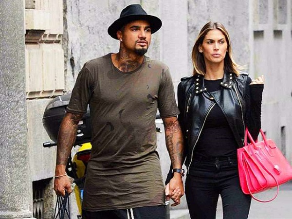 Kevin Prince Boateng and Italian wife Malissa Satta have filed for a divorce