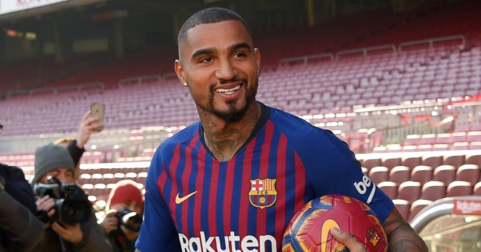 KP Boateng starts for Barcelona against Sevilla