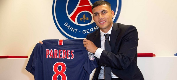 Leandro Paredes signs for Paris Saint-Germain until 30 June 2023