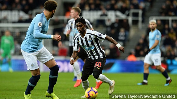 Newcastle fans react to Christian Atsu's display against Manchester City