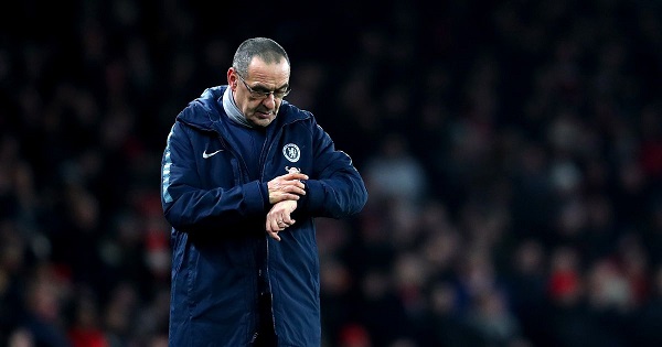 Maurizio Sarri could be sacked as bookmaker slashes odds on Chelsea manager's exit