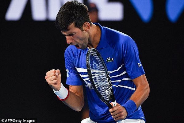  Novak Djokovic storms into seventh Australian Open final after dispatching Lucas Pouille to set up showdown with Rafael Nadal