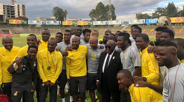 AFCON 2019: Prez Akufo Addo tasks Black Stars to lift trophy
