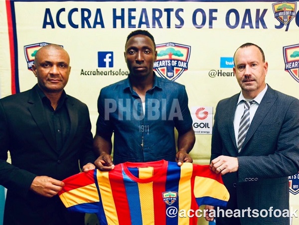 Transfer: Hearts Of Oak sign striker Kofi Kordzi from second-tier side Royal FC