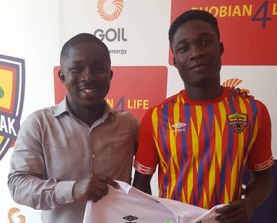 Hearts of Oak unveil Dominic Eshun