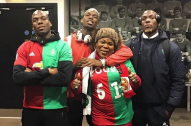 Pogba's mother reveals how she raised three footballing sons