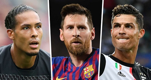 Messi, Ronaldo & Van Dijk all nominated for Best FIFA Player of the Year