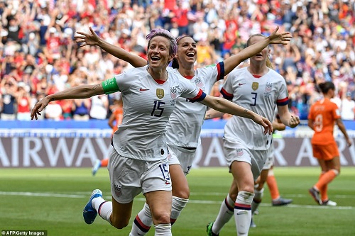 Women's World Cup: USA beat Netherlands to win trophy