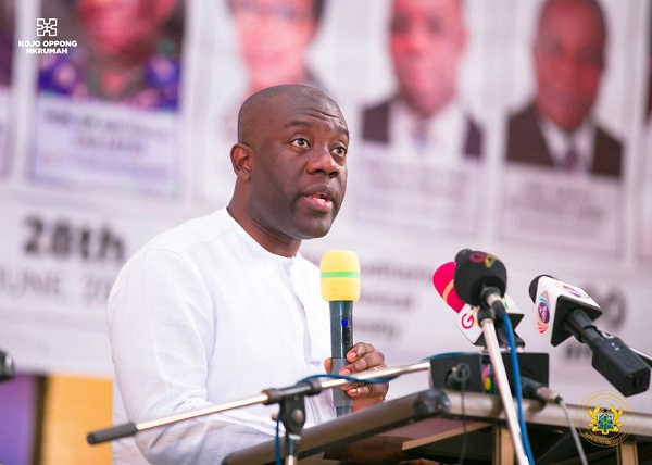 Minister for Information Kojo Oppong Nkrumah